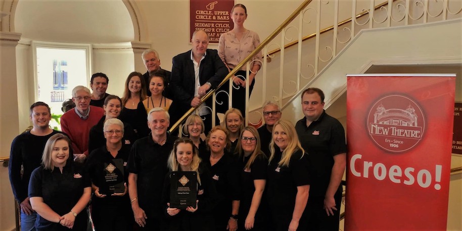 New Theatre named Wales Most Welcoming Theatre for a second year in a row