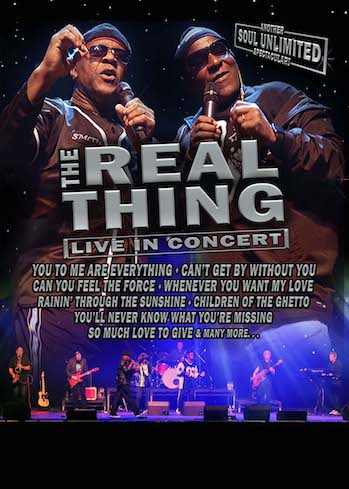 SWANSEA GRAND THEATRE
Touching tribute. . . The Real Thing dedicate their Can You Feel the Force Tour to singer Eddy Amoo
 