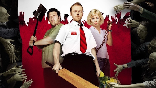 ABERYSTWYTH ARTS CENTRE

Friday 12 October
Gates open 6pm / Movie starts at 8.30pm

Outdoor Screening
Shaun of the Dead (15) + Zombie Fest