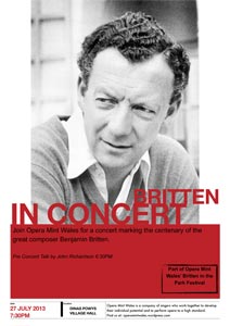 Opera Mint presenting Benjamin Britten