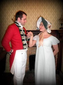 Austen and Carroll at Chepstow Castle.