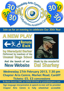 DAC (Disability Arts Cymru) @30