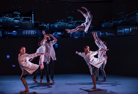 Electrifying new multimedia dance-circus performance at Aberystwyth Arts Centre