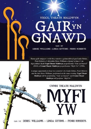 GAIR YN GNAWD / MYFI YW
Cwmni Theatr Maldwyn & Ysgol Theatr Maldwyn

Canolfan y Celfyddydau Aberystwyth Arts Centre
EBRILL 14 APRIL