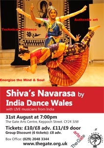India Dance Wales  announce Shiva�s Navarasa 