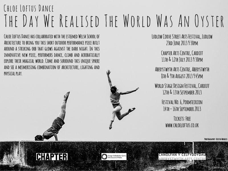 The Day we Realised the World was an Oyster