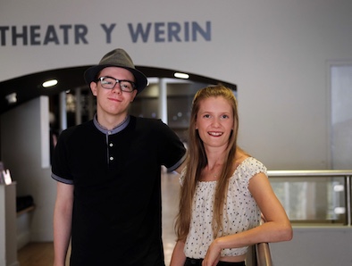 Enillwyr Gwobr Ian McKellen Canolfan y Celfyddydau Aberystwyth 2019 yn cael eu cyhoeddi 
Winners of Aberystwyth Arts Centre�s Ian McKellen Award 2019 announced