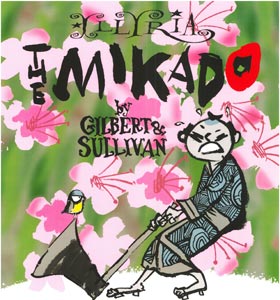 Illyria and Theatr Mwldan present The Mikado  by Gilbert & Sullivan