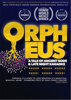 ORPHEUS
The Flanagan Collective & Gobbledigook Theatre
Canolfan y Celfyddydau Aberystwyth Arts Centre
MEHEFIN 8 JUNE