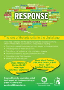 Share your �Response� on arts issues
