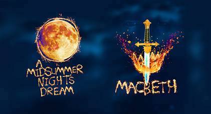 The Watermill Theatre presents two contrasting worlds in an alternate night of Shakespeare here at the New Theatre Cardiff!!!
