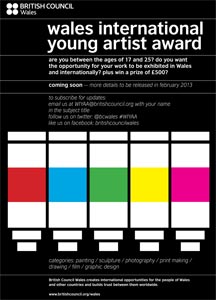 British Council Wales proudly presents the Wales International Young Artist Award #WIYAA.
