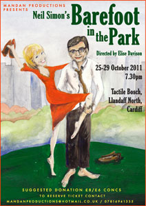 Mandan Productions Present 'Barefoot in The Park' by Neil Simon