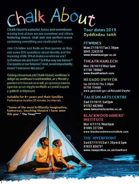 Chalk About family show visits Wales Theatres