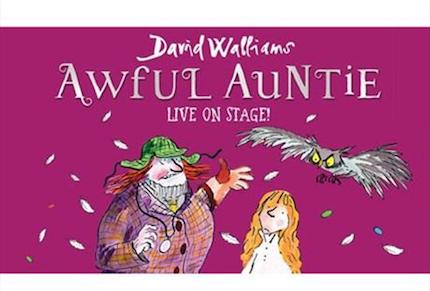 WATCH OUT � DAVID WALLIAMS� AWFUL AUNTIE IS COMING TO CARDIFF NEXT WEEK!