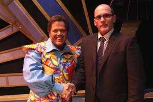 Special charity performance of Aladdin in aid of the Swansea Valley Miners Appeal Fund