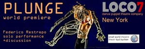World Premiere of 'Plunge' at Small World Theatre