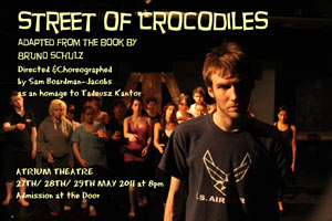 Street of Crocodiles at the Atrium Theatre, Cardiff