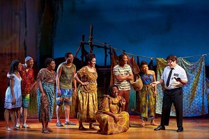 review of The Book of Mormon ; click here to read the full review