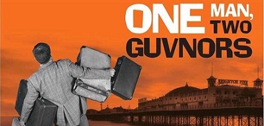 At Black Rat by One Man Two Guv'nors- Black RAT Productions, Blackwood Miners Institute & RCT Theatres