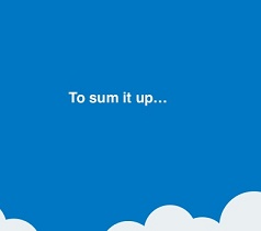 Summing It Up by David Adams