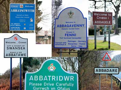WALES TO CHANGE PLACE NAMES IN SUPPORT OF MAMMA MIA!