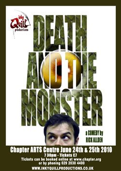 Death and the Monster, an original comedy from Inky Quill Productions