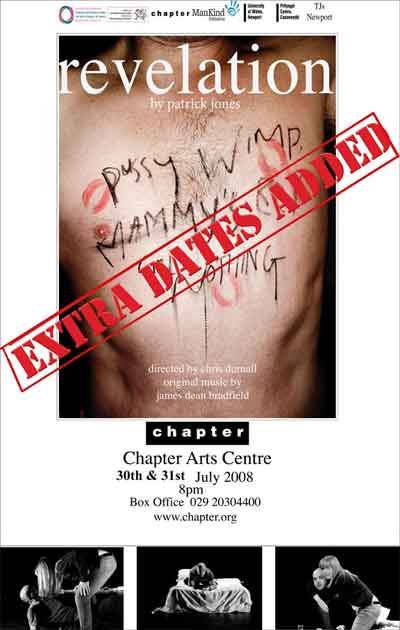 Extra dates added for Patrick Jones' REVELATION