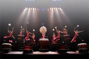 MOVE OVER STOMP  
THE YAMATO DRUMMERS OF JAPAN ARE IN TOWN!