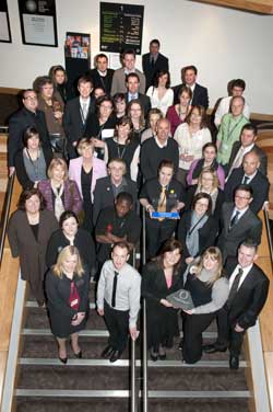 WALES MILLENNIUM CENTRE STAFF ARE THE STARS AND  AWARDED THEIR OSCAR