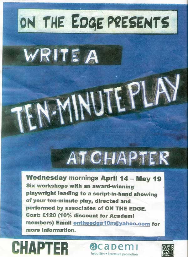 Write a 10 minute play