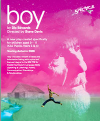 Spectacle Theatres latest production Boy by Dic Edwards      